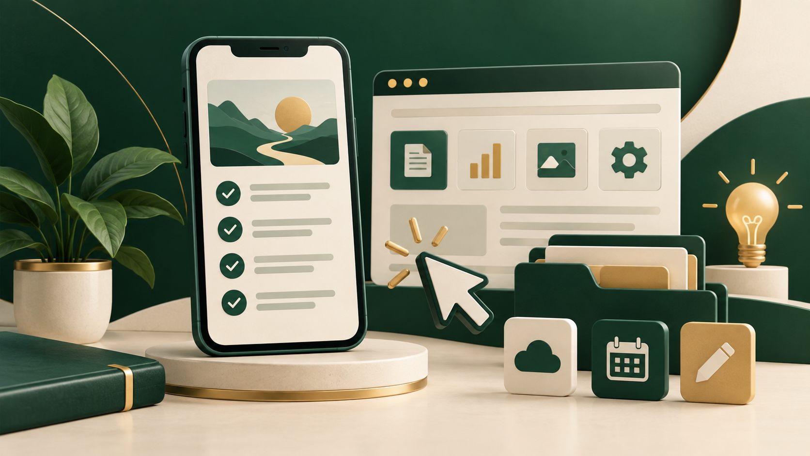 Ilustrasi panduan penggunaan teknologi digital USD777